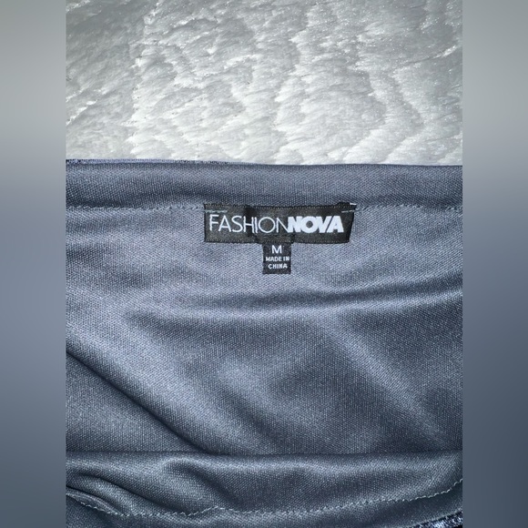 Navy 2 Piece Skirt Set - Picture 3 of 8